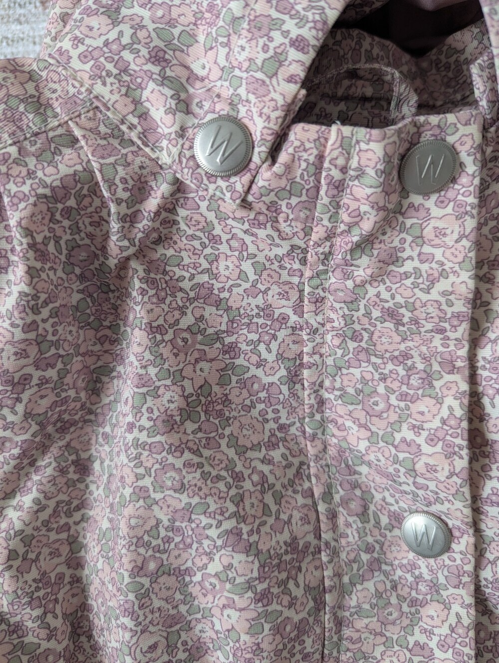 WHEAT Raincoat In Floral Pattern - Picture 2 of 2